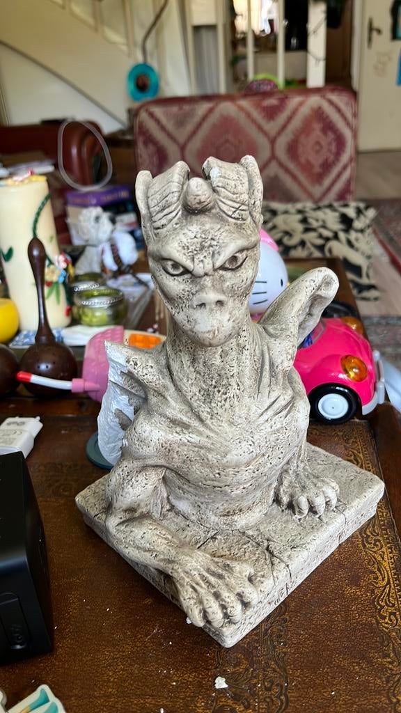 Gezocht Gargouille Gargoyle, Tuin en Terras, Tuinbeelden, Ophalen of Verzenden, Zo goed als nieuw