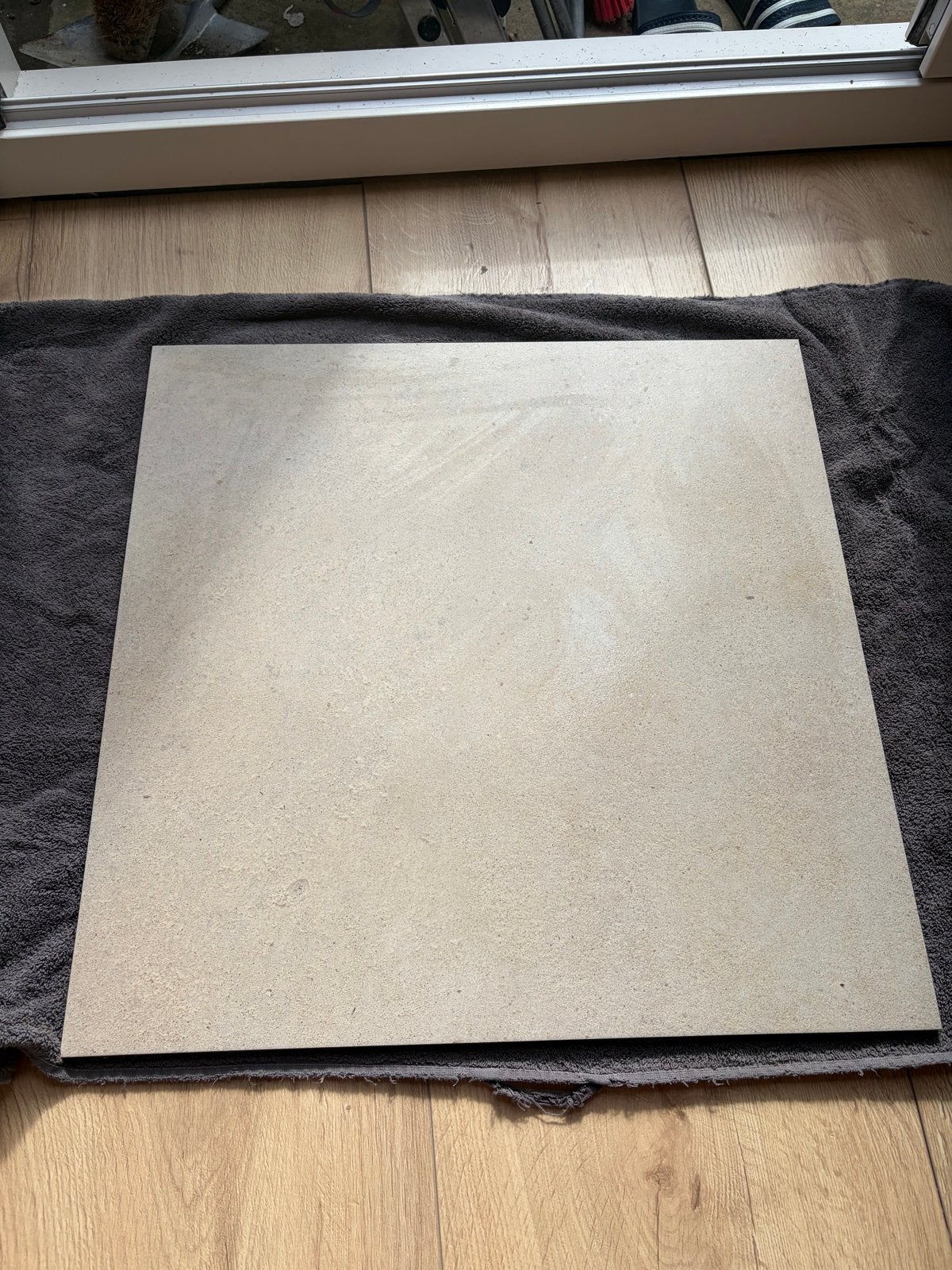 11 Loft beige tegels 60x60 cm voor badkamer (nieuw), Ophalen, 60 cm of meer, Keramiek, Nieuw