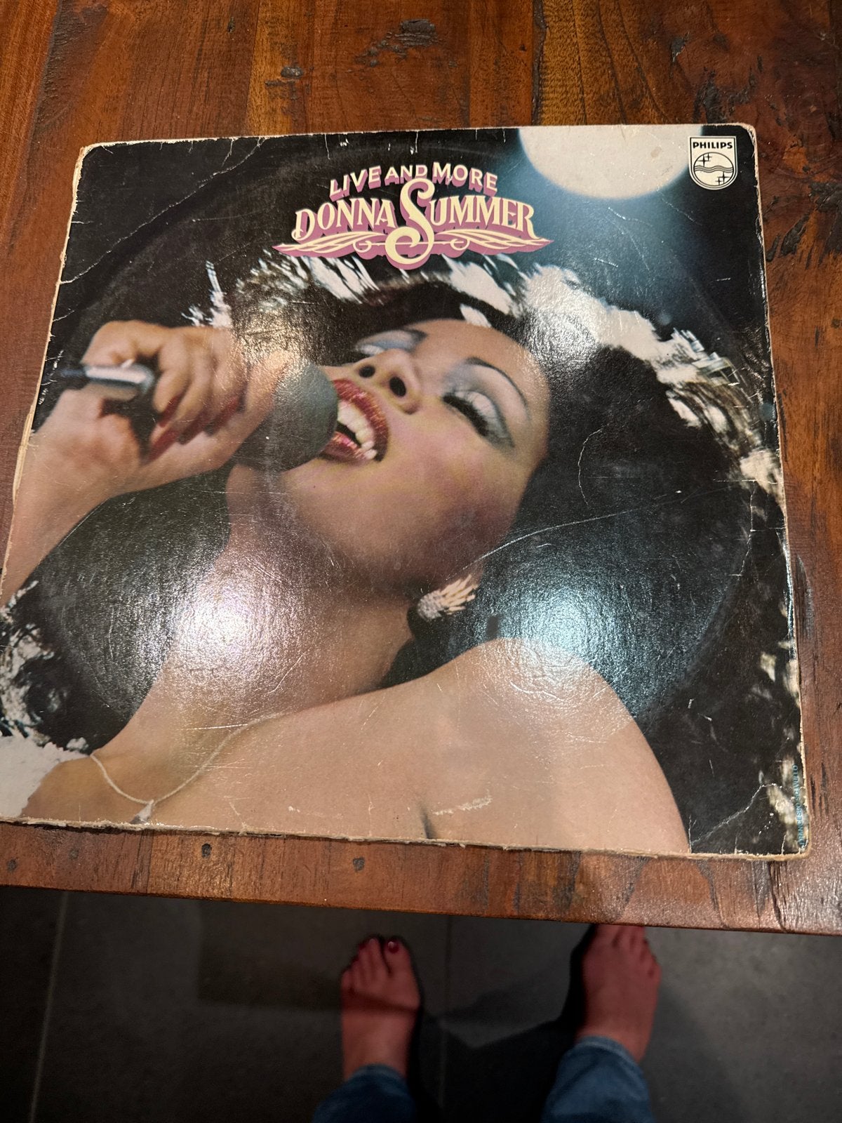 Donna Summer - Live and More (Dubbel-LP), Cd's en Dvd's, Gebruikt, Pop, Ophalen of Verzenden, 12 inch