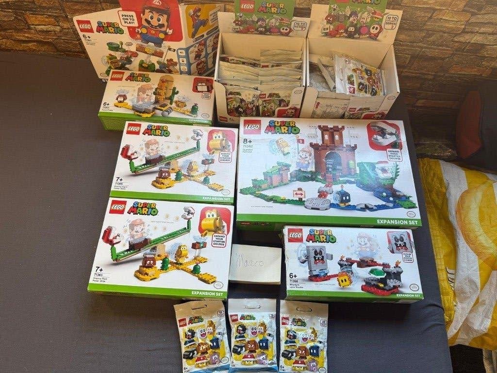 Lego Mario Bros partij, diverse sets, Ophalen, Overige thema's, Lego, Zo goed als nieuw