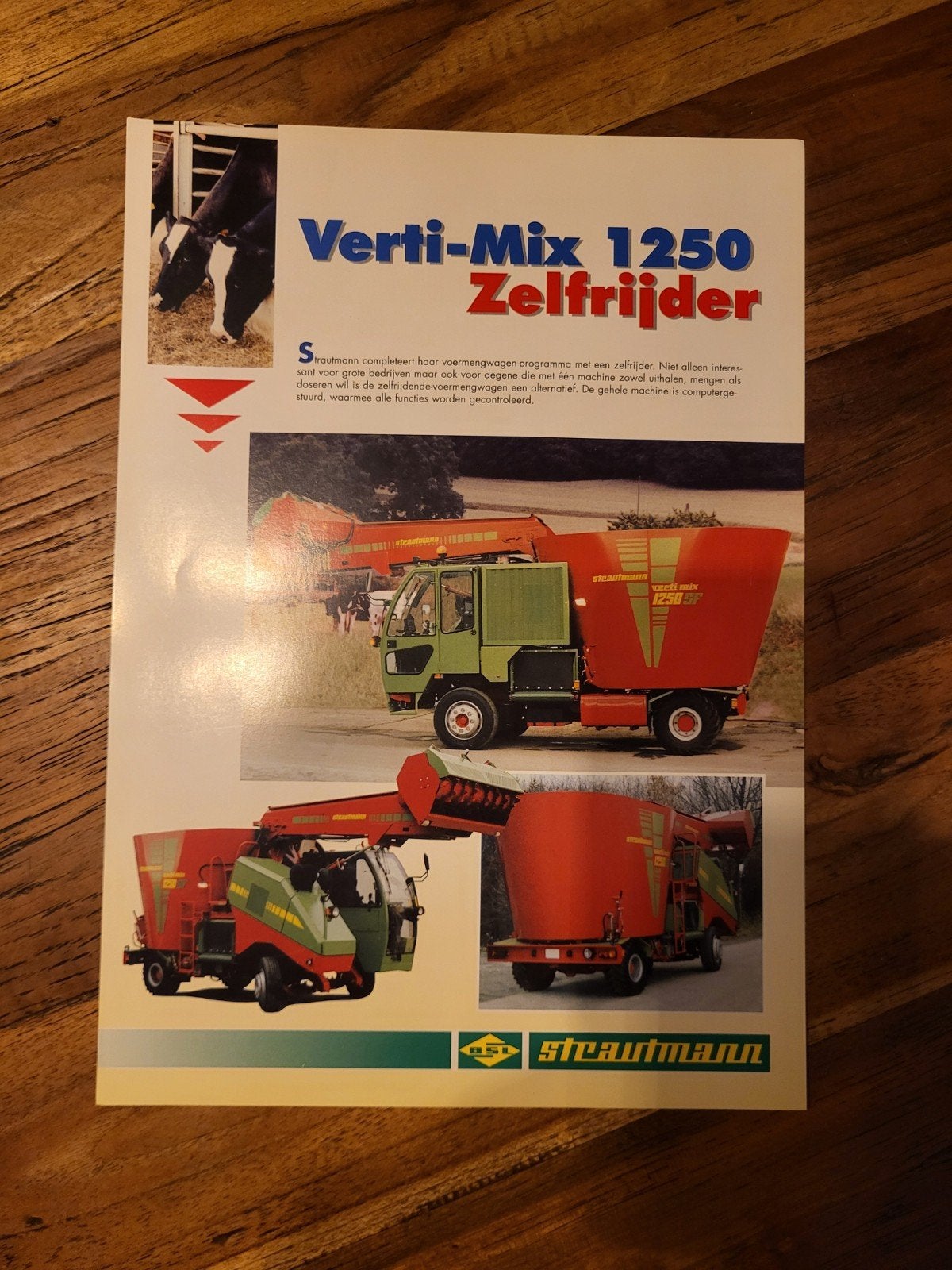 tractor folder Strautmann Verti-Mix 1250 zelfrijder, Ophalen of Verzenden