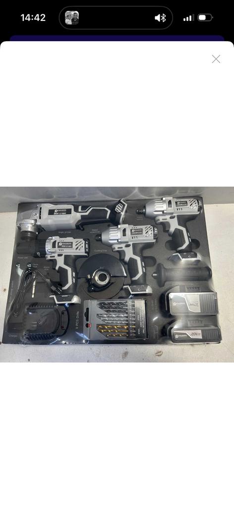 Stahlgruppe 4 in 1 accugereedschap NIEUW!, Auto diversen, Autogereedschap, Ophalen of Verzenden, Nieuw