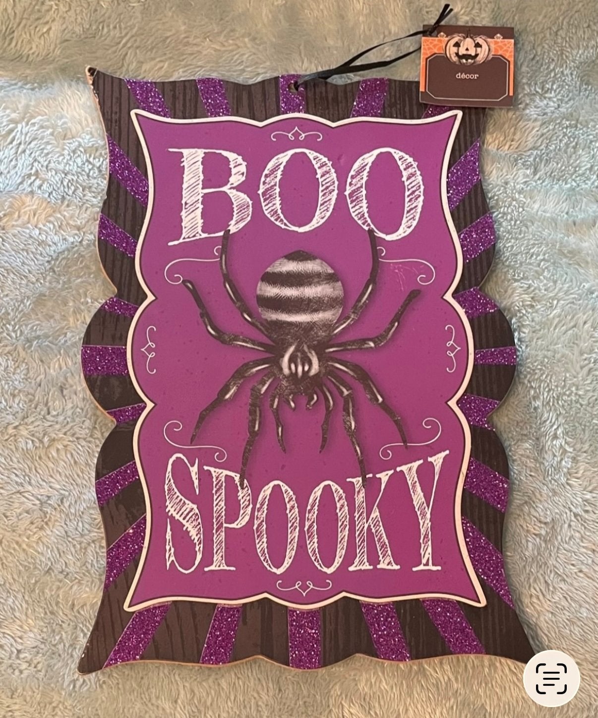 BOO SPOOKY DECORATIE, Ophalen of Verzenden, Nieuw, Versiering, Halloween of Griezel