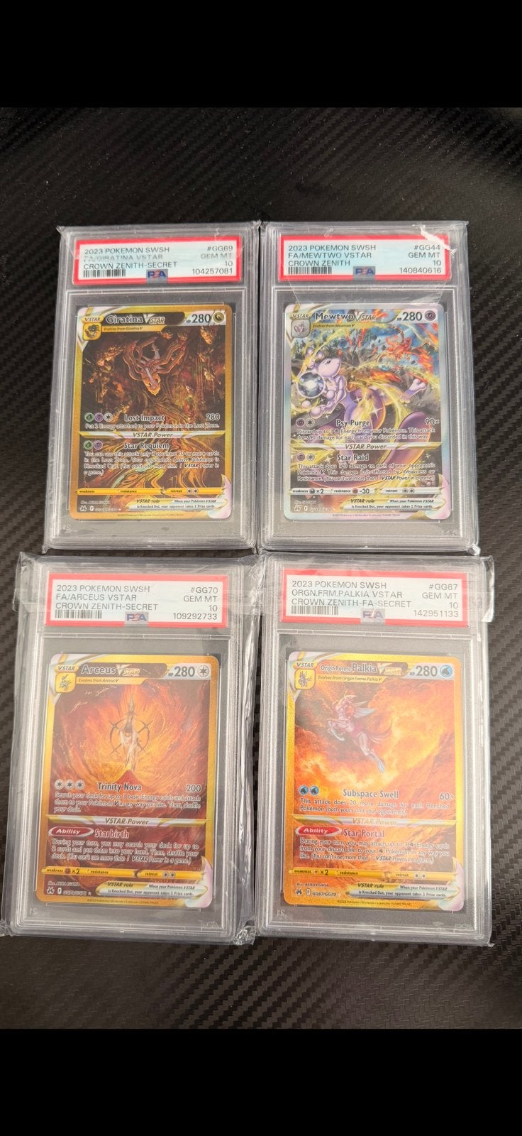 Pokemon Crown Zenith PSA10 slabs, Hobby en Vrije tijd, Verzamelkaartspellen | Yu-gi-Oh!, Ophalen of Verzenden, Nieuw, Losse kaart