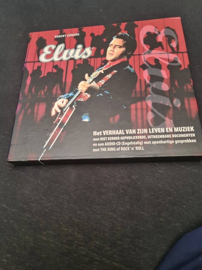 Elvis Presley Boek met CD en Memorabilia, Verzamelen, Ophalen, Nieuw, Boek, Tijdschrift of Artikel