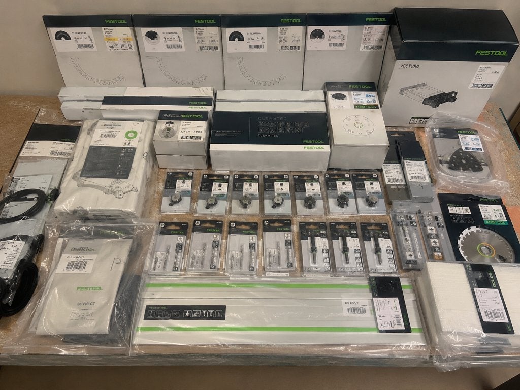 Grote partij Festool gereedschap accessoires, Ophalen of Verzenden, Nieuw
