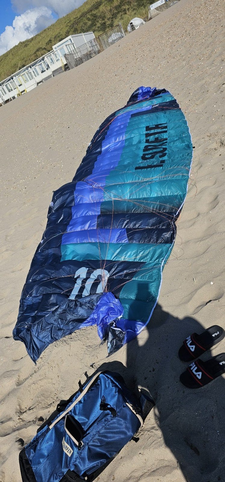 Flysurfer Soul 3 10m, 10 m², Geen board, Ophalen of Verzenden, Zo goed als nieuw