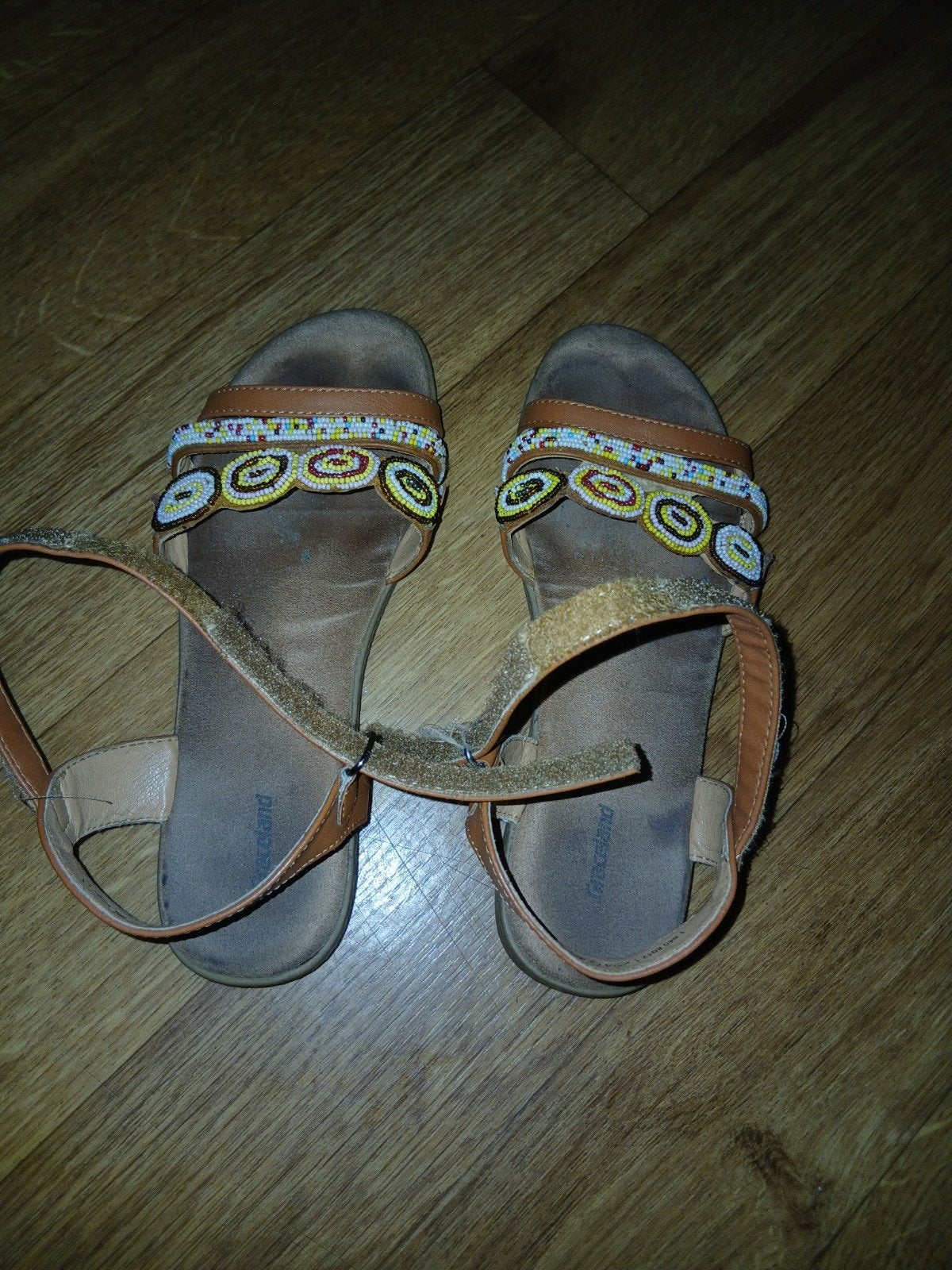 Leuke sandalen zijn nog netjes moeten alleen nog schoon ., Ophalen of Verzenden