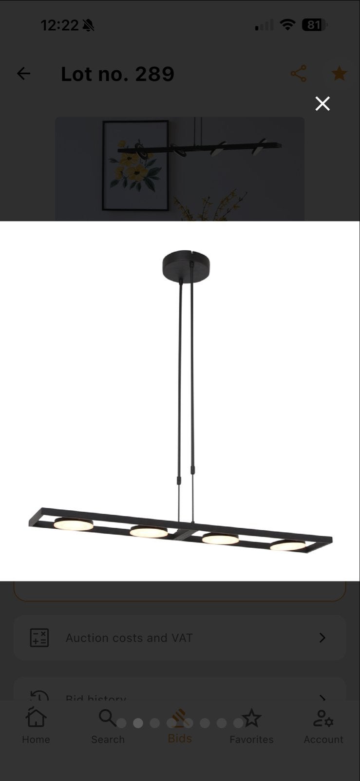 Moderne Zwarte LED Hanglamp - Nieuw in Doos, Ophalen of Verzenden, Nieuw, Metaal, Overige fittingen