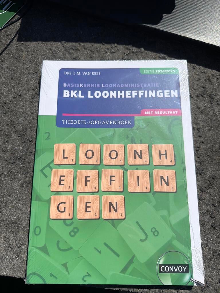 Studieboek HRM: Basiskenis Loonadministratie BKL Loonheffing, Boeken, Ophalen of Verzenden, Gamma, Nieuw, HBO