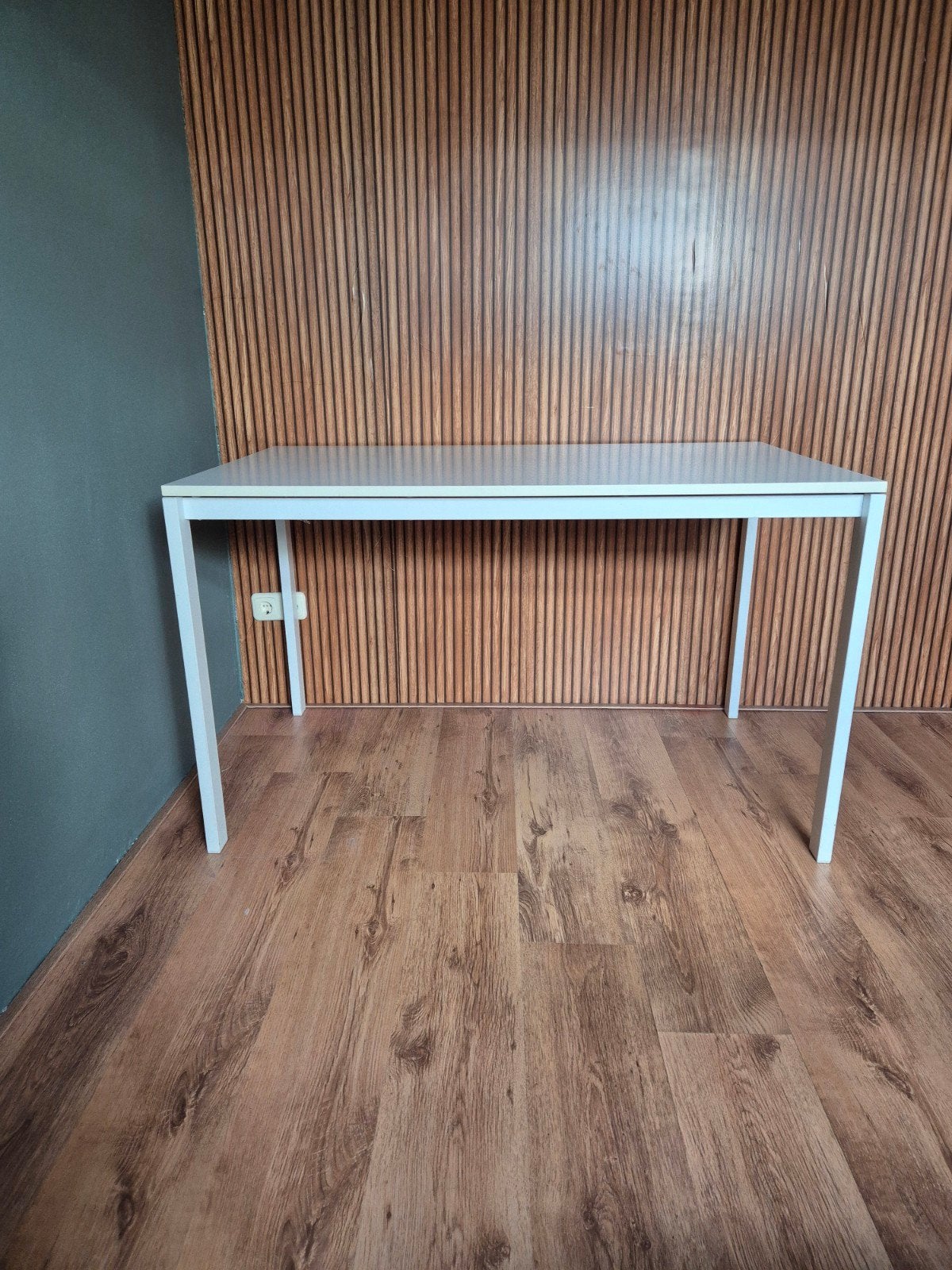 Witte IKEA tafel / bureau 125 x 75 x 74, Ophalen, Gebruikt, 50 tot 100 cm, 100 tot 150 cm