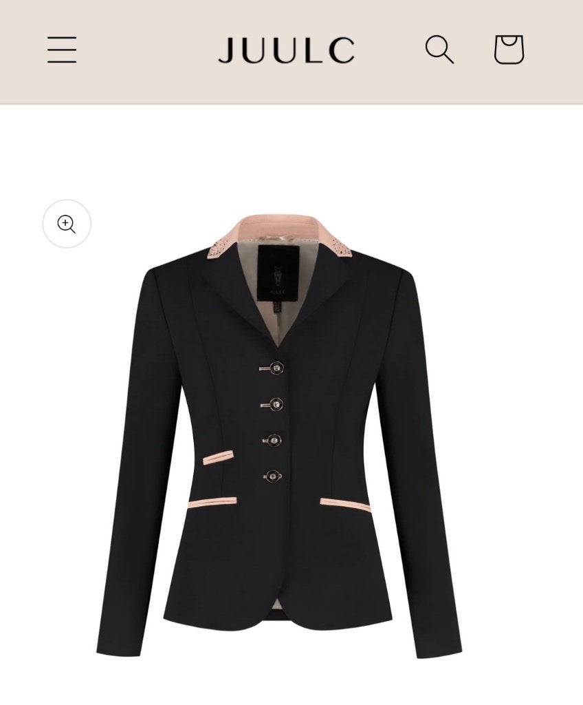 Gezocht JUUL C wedstrijd jasje zwart maat 38, Dieren en Toebehoren, Paardrijkleding, Dressuur, Ophalen of Verzenden, Zo goed als nieuw