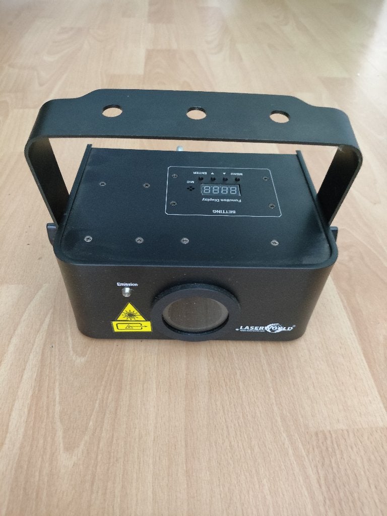 Laser EL-300RGB, Ophalen, Zo goed als nieuw, Laser, Geluidgestuurd