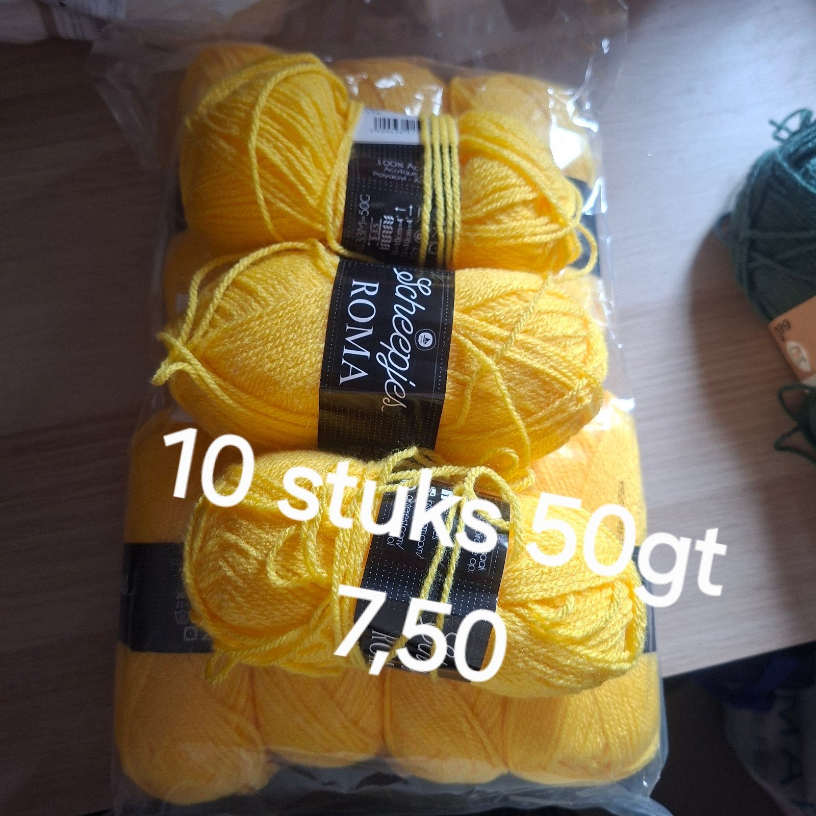 Opruiming Acryl en katoen garen, Ophalen, Nieuw, Breien of Haken, Wol of Garen