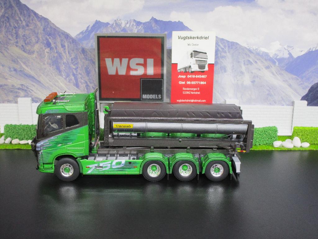 Wsi 01-2189 Volvo FH4 Sleeper Cab 8x4 , Hakarps Schakt, Ophalen, Nieuw, Bus of Vrachtwagen, Wsi
