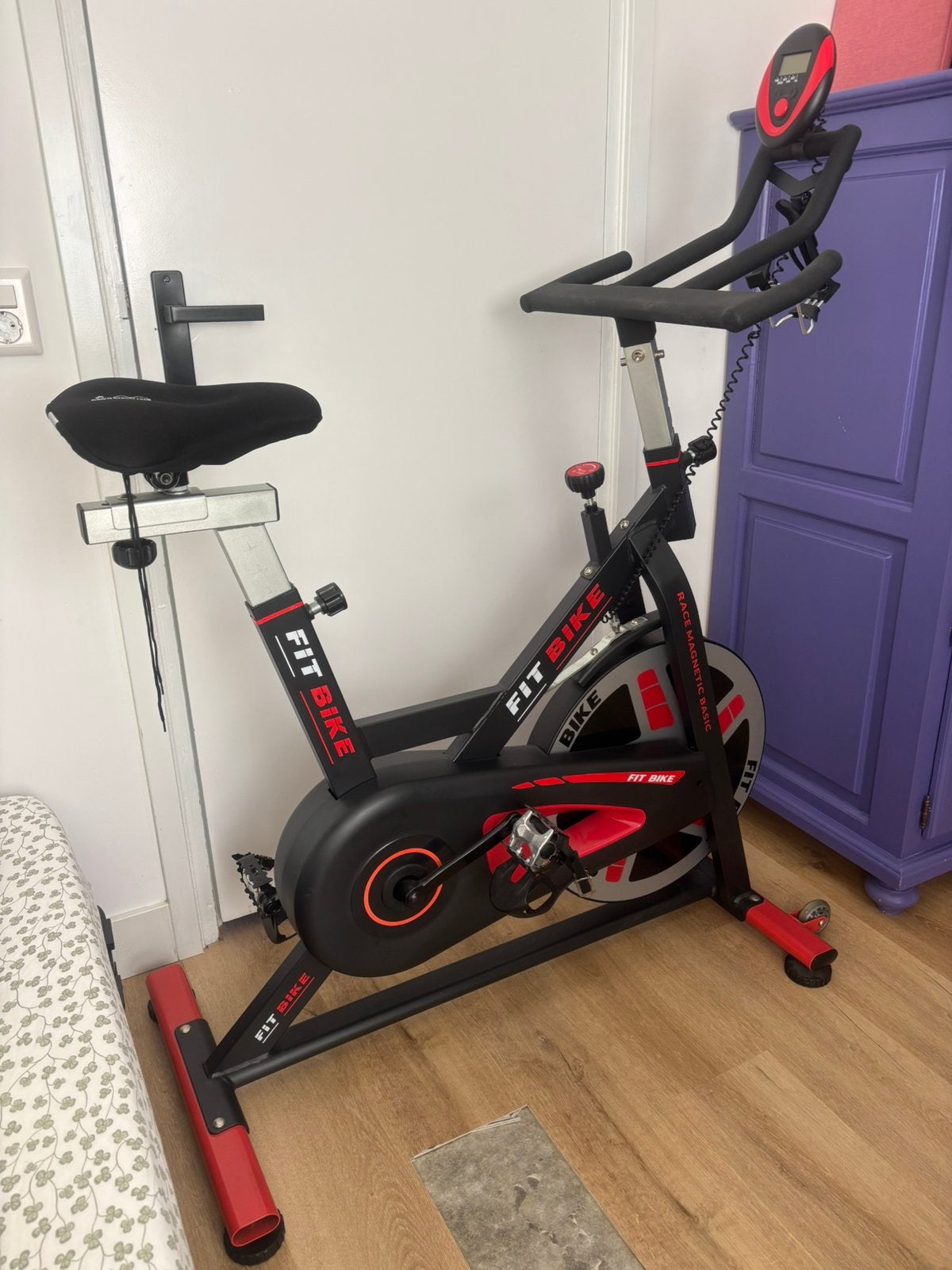 Indoor cycle - FitBike Race Magnetic Basic, Sport en Fitness, Ophalen, Zo goed als nieuw, Spinningfiets