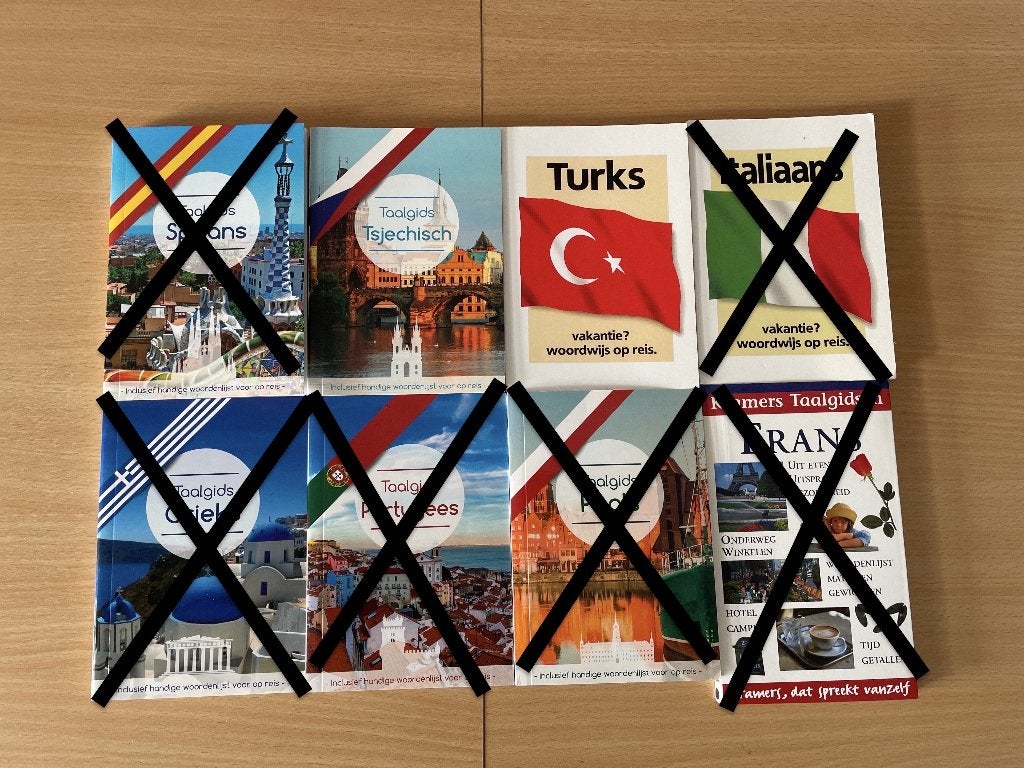 Taalgids Turks en Tjechisch, Ophalen, Zo goed als nieuw, Overige uitgevers
