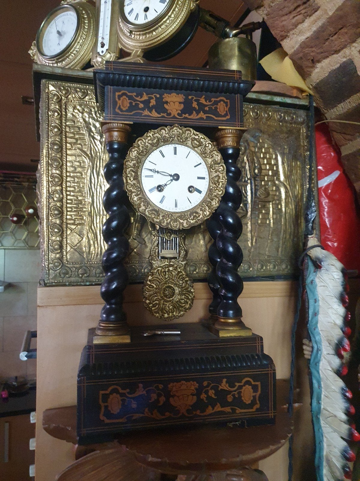 Kolom pendule, Ophalen of Verzenden