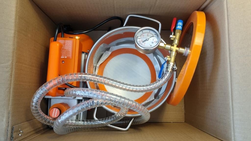 Vevor vacuümkamer/machine, Ophalen of Verzenden, Zo goed als nieuw