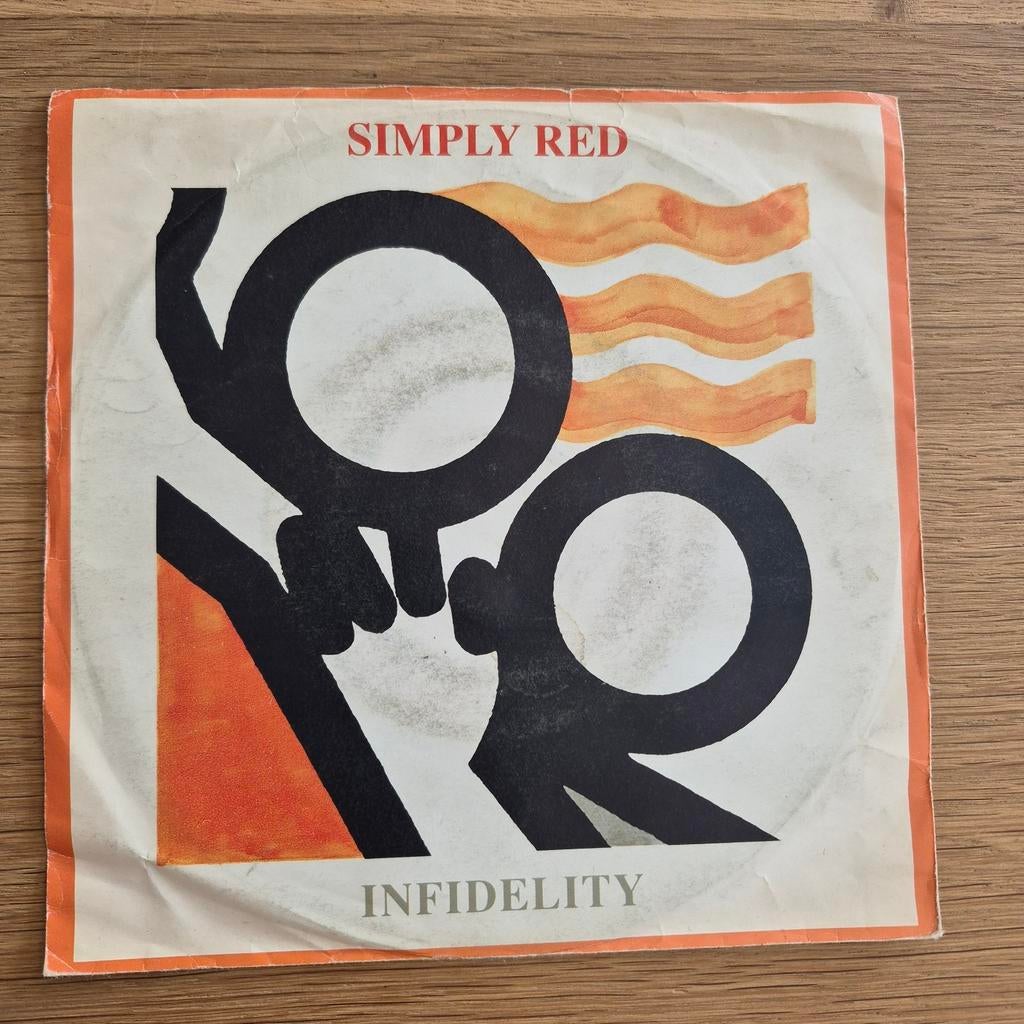 Simply Red - Infidelity vinyl single, Ophalen of Verzenden, Gebruikt