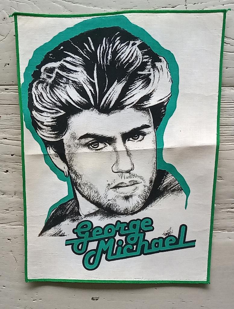 George Michael leuke vintage backpatch patch Wham, Verzenden, Zo goed als nieuw, Overige typen