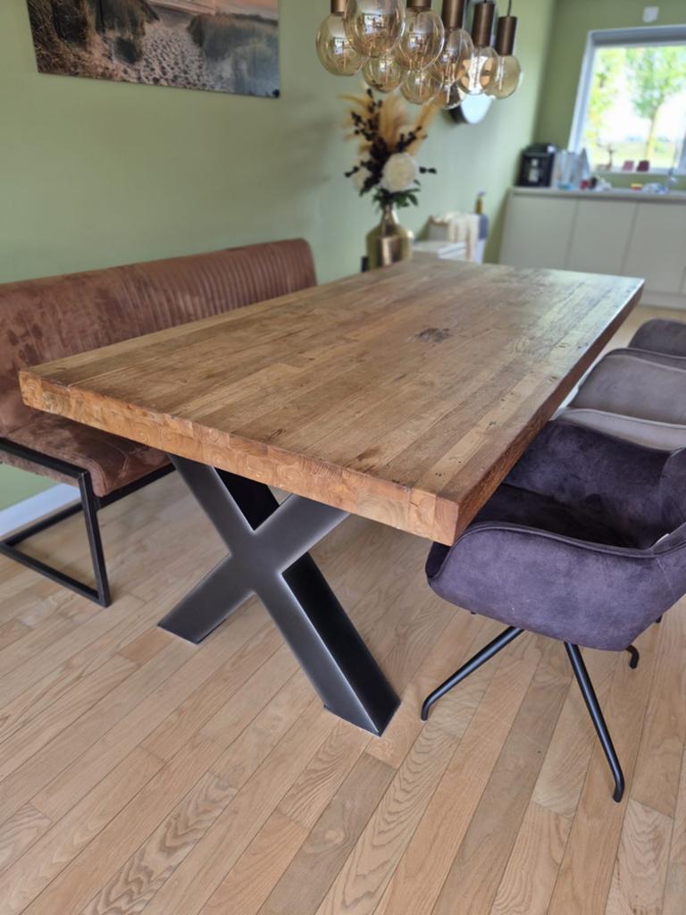 Pronto Mazzo Eethoek: Tafel, Bank & Salontafel - Z.G.A.N., Ophalen of Verzenden, Zo goed als nieuw, Industrieel, Robuust, Modern