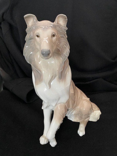 Lladro Collie Dog, Verzamelen, Beelden en Beeldjes, Ophalen of Verzenden, Zo goed als nieuw, Dier
