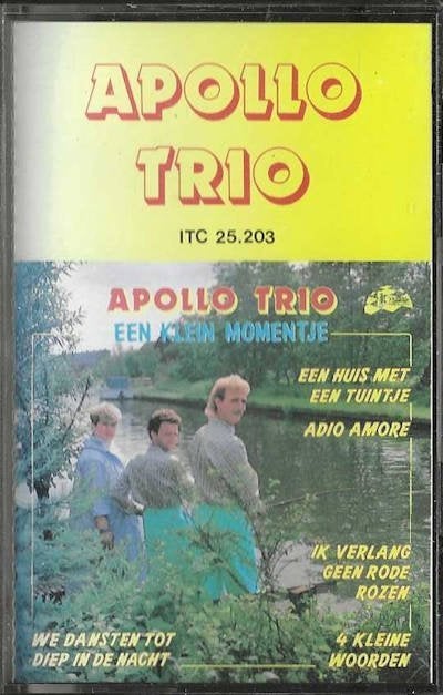 Apollo Trio – Een Klein Momentje 1987  CB479, Gebruikt, 1 bandje, Ophalen of Verzenden, Origineel