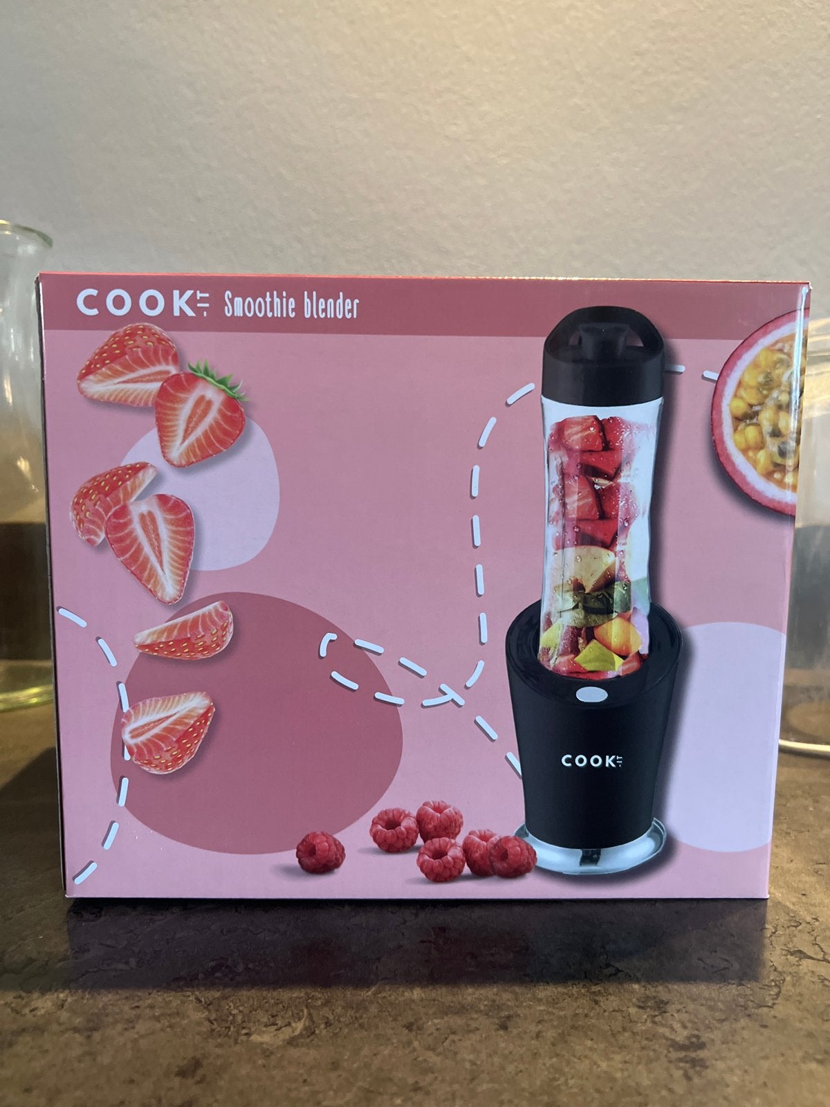 Smoothie blender met 2 to go bekers (600 ml), Ophalen of Verzenden, Nieuw, Blender to go