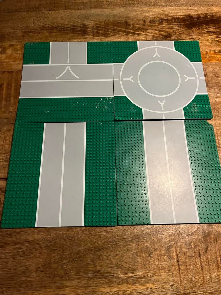 Lego wegplaten diverse jaren - Los of als set te koop, Lego, Ophalen of Verzenden, Meerdere sets, Grondplaat