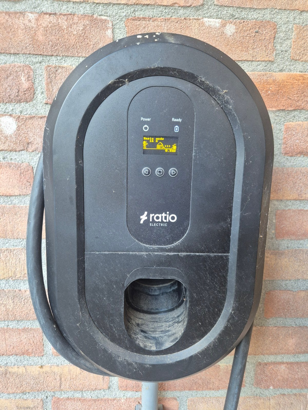 Ratio Electric Laadpaal met 5 meter kabel en stekker, Ophalen of Verzenden