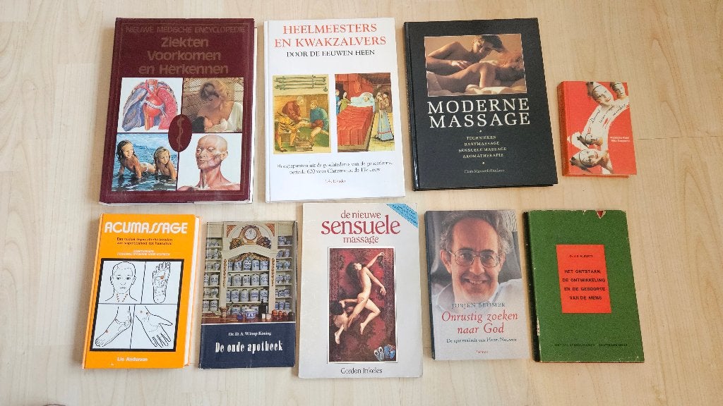 Diverse boeken over massage en het lichaam, Ophalen of Verzenden, Gelezen, Overige onderwerpen, Overige typen