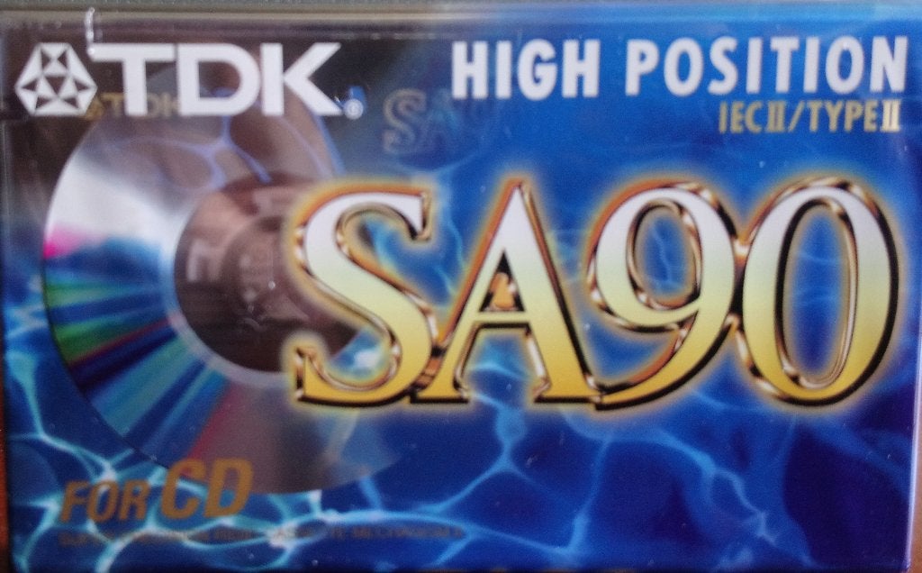 TDK SA 90 IEC II type II High Position (cassettebandje) *, Overige genres, 1 bandje, Ophalen of Verzenden, Nieuw in verpakking