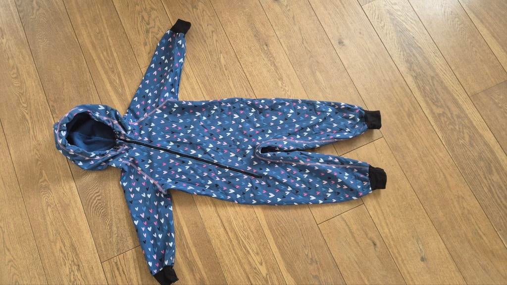 Ielm pak maat 116 blauw met hartjes, Kinderen en Baby's, Kinderkleding | Maat 116, Ophalen of Verzenden