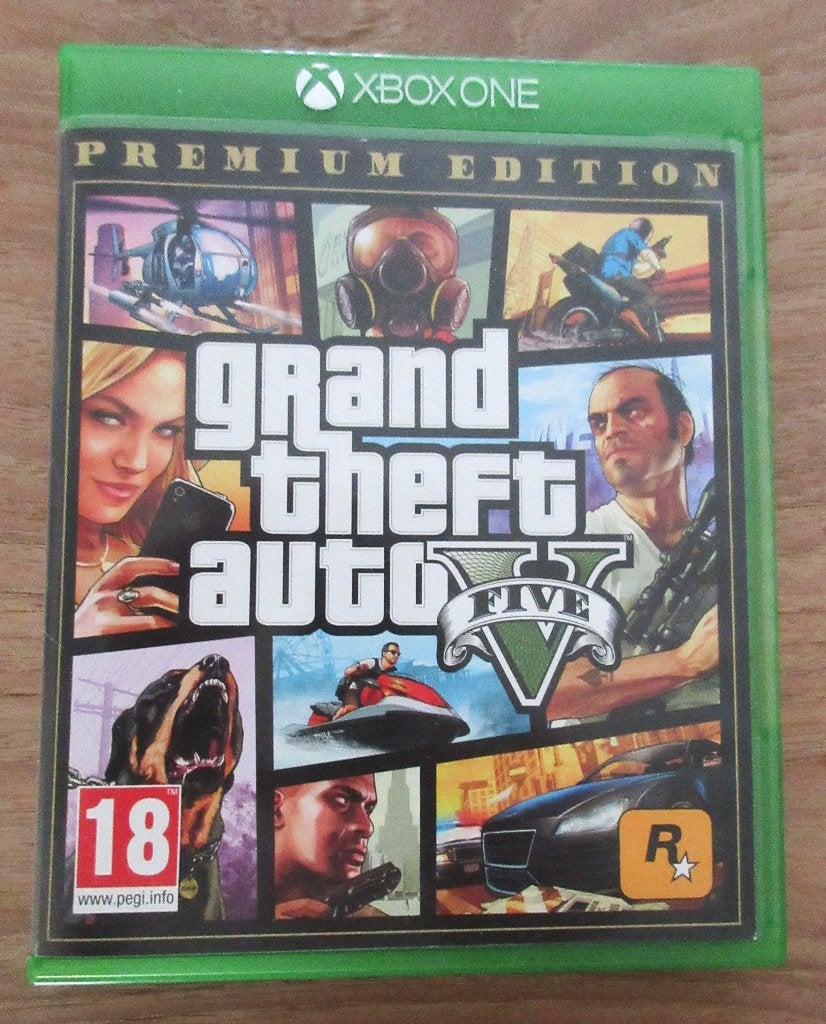Grand Theft Auto Five | V | GTA 5 | Premium Edition, Spelcomputers en Games, Avontuur en Actie, Online, Gebruikt, Vanaf 18 jaar