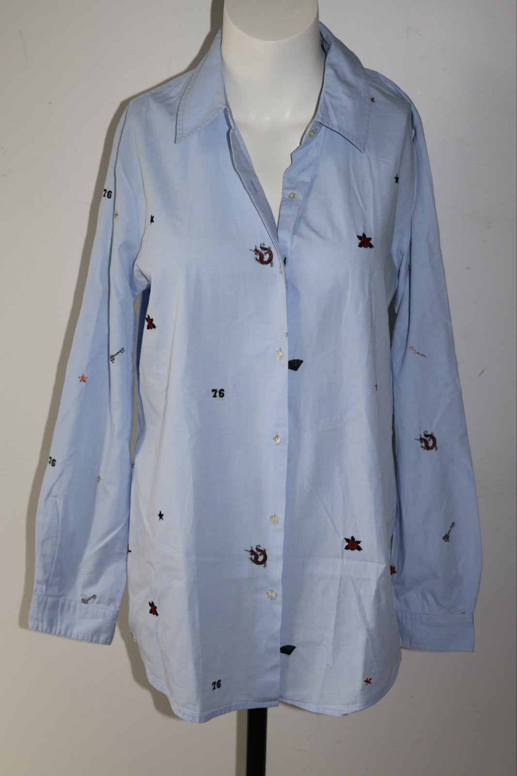 Scotch & Soda blouse maat 40 / L, Scotch &Soda.nl, Blauw, NL, Scotch & Soda