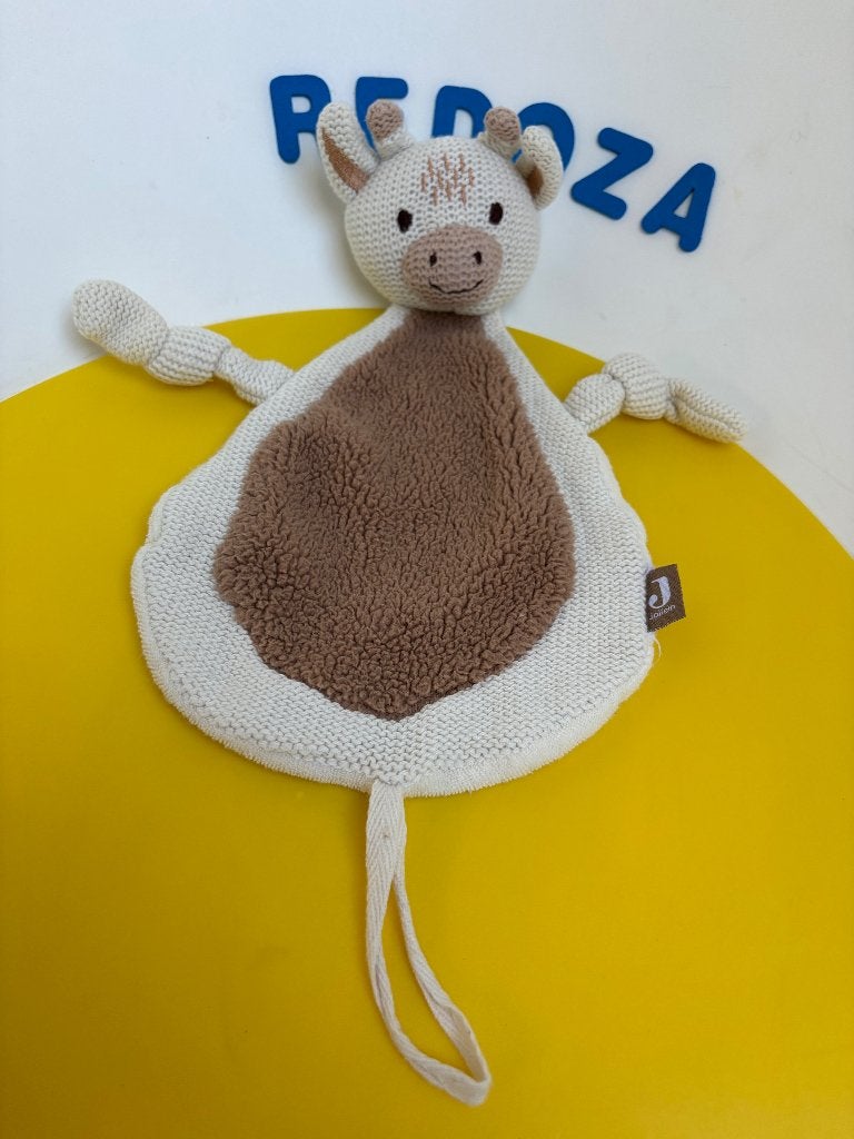 K4103 Jollein doekje giraf giraffe, Ophalen of Verzenden, Zo goed als nieuw, Overige typen