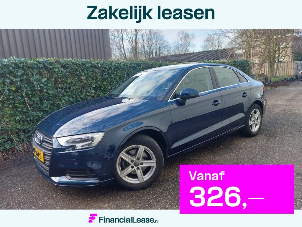 Audi A3 Limousine - 1.0 TFSI, 1160 kg, Gebruikt, Euro 6, Blauw