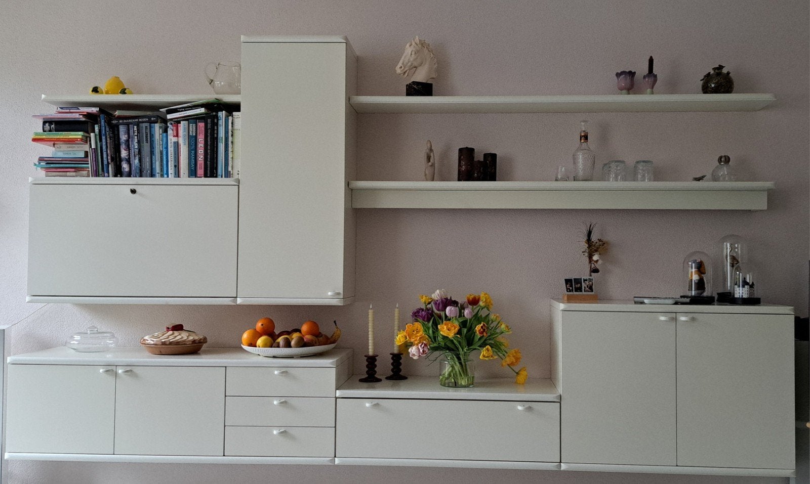 Interstar wandmeubel vintage design, Ophalen, Gebruikt