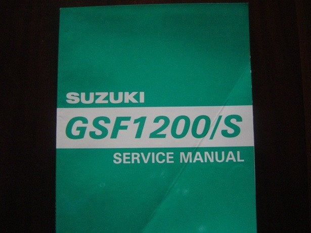 Suzuki GSF1200 T ST 1996 motorcycle service manual GSF 1200, Motoren, Ophalen of Verzenden, Suzuki