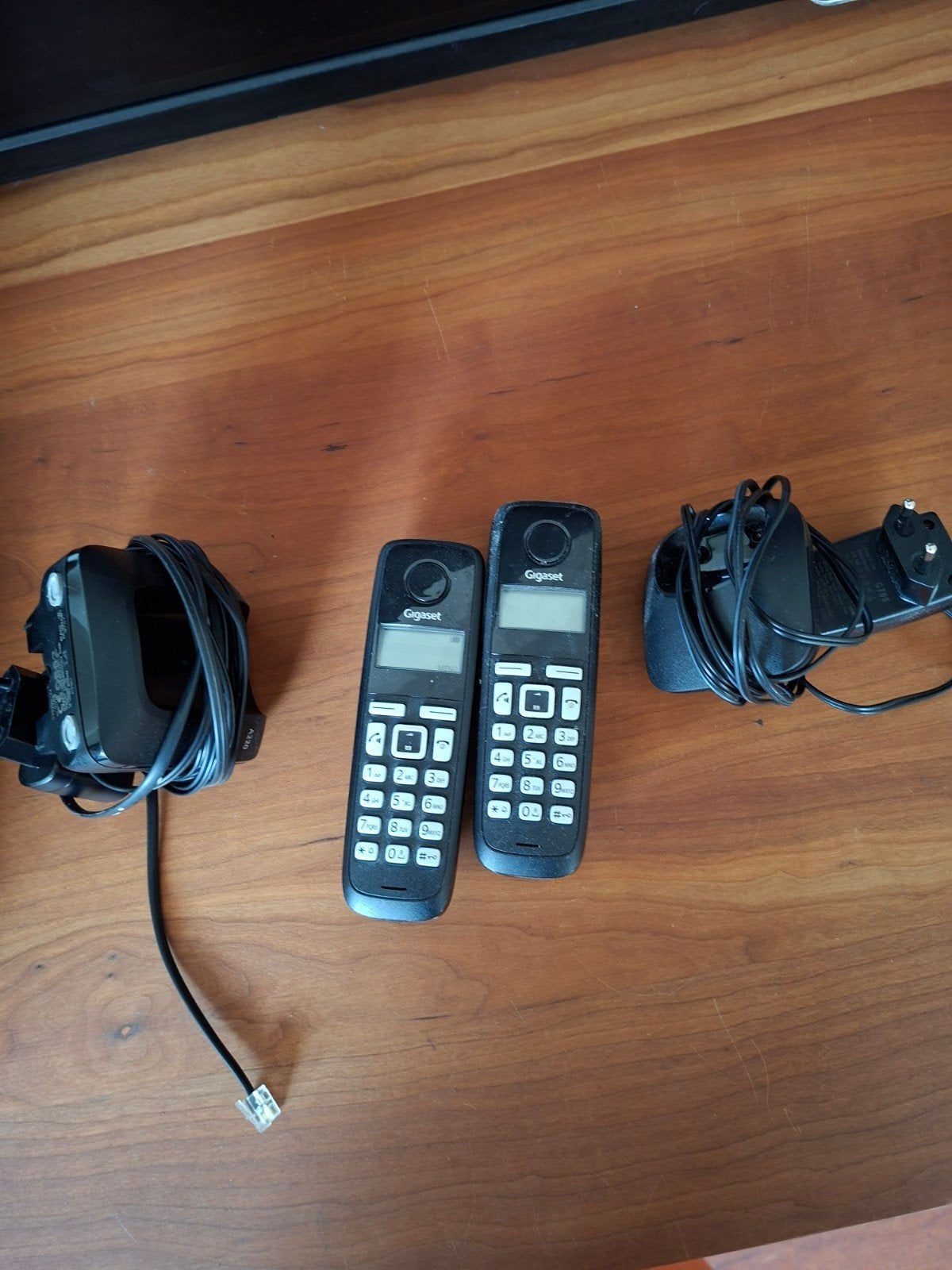 Gigaset A220 vaste telefoon/2 handsets net nieuwe batterij, Ophalen of Verzenden, Gebruikt, 2 handsets