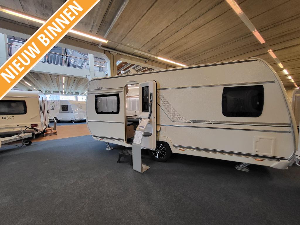 Fendt Tendenza 465 SFB; luxe en mooie fabrieksopties, Caravans en Kamperen, Rondzit, Bedrijf, Overige typen, Fendt