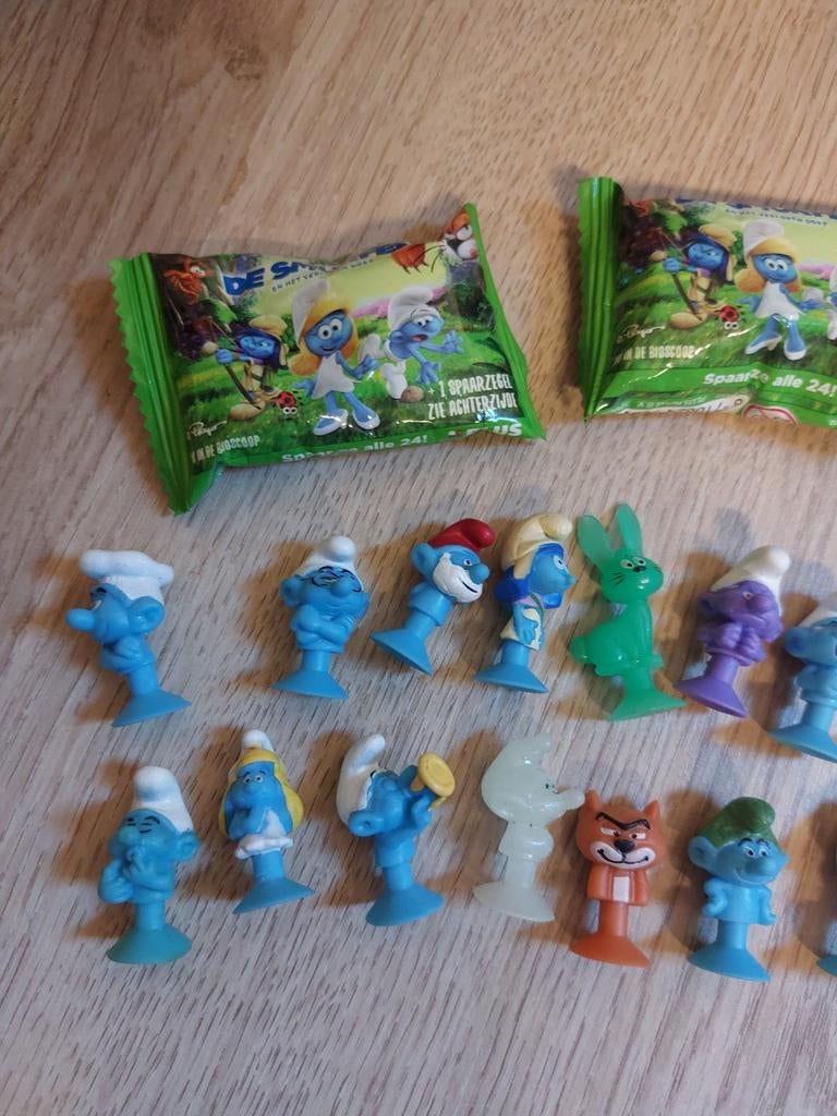 De Smurfen poppetjes, Verzamelen, Supermarktacties, Ophalen of Verzenden