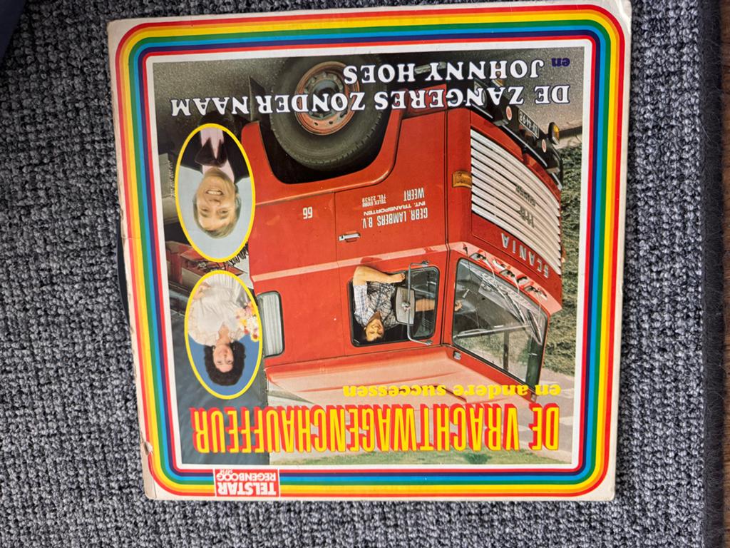 De Vrachtwagenchauffeur - De Zangeres Zonder Naam & Johnny H, Ophalen of Verzenden
