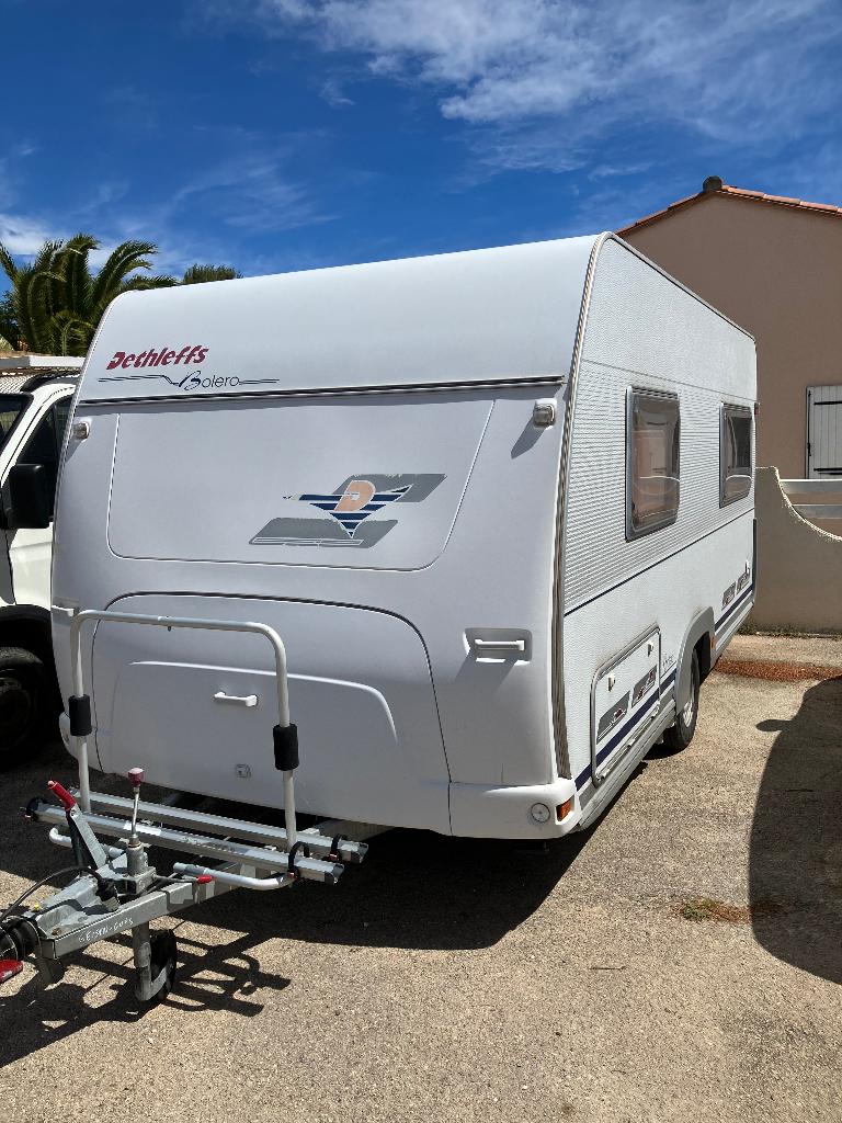 Dethleffs Bolero caravan, Standaardzit, Dethleffs, 5 tot 6 meter, Tot en met 4
