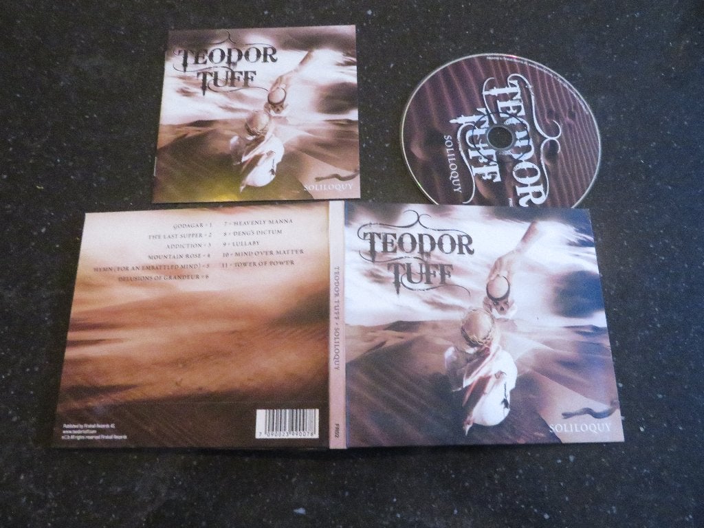 Teodor Tuff – Soliloquy   DIGIPACK, Ophalen of Verzenden, Gebruikt, Heavy metal, Album