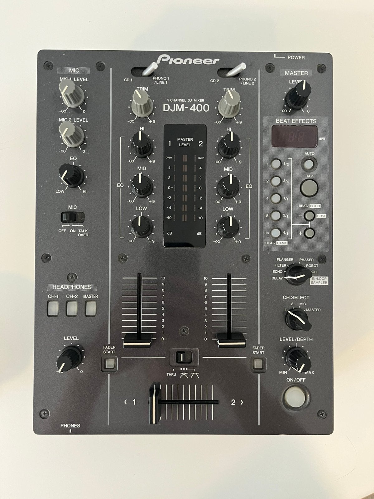 Pioneer DJM-400, Ophalen, Gebruikt, Minder dan 5 kanalen, Microfooningang