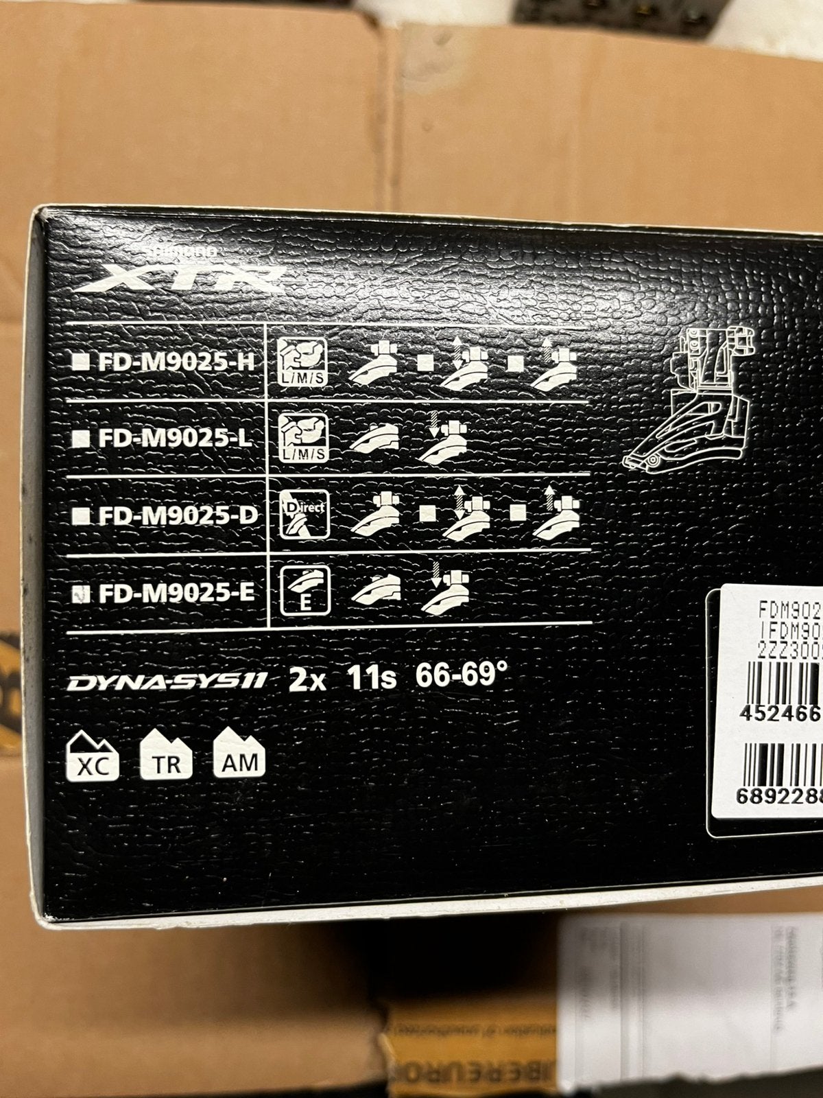 Shimano XTR FD-M9025 Voorderailleurs (2x11) - NOS & zgan, Fietsen en Brommers, Fietsonderdelen, Nieuw, Ophalen of Verzenden, Derailleur of Ketting