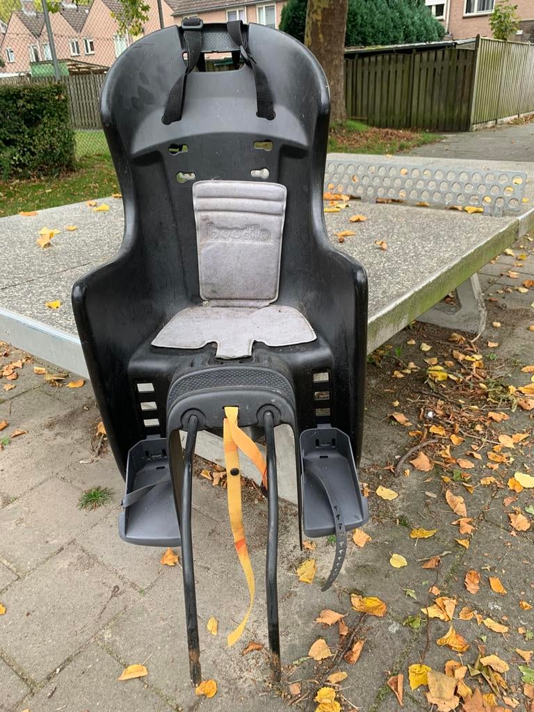Te Koop Kinderen Achter Fietsstoel, Ophalen, Zo goed als nieuw, Achterzitje, Voetsteuntjes