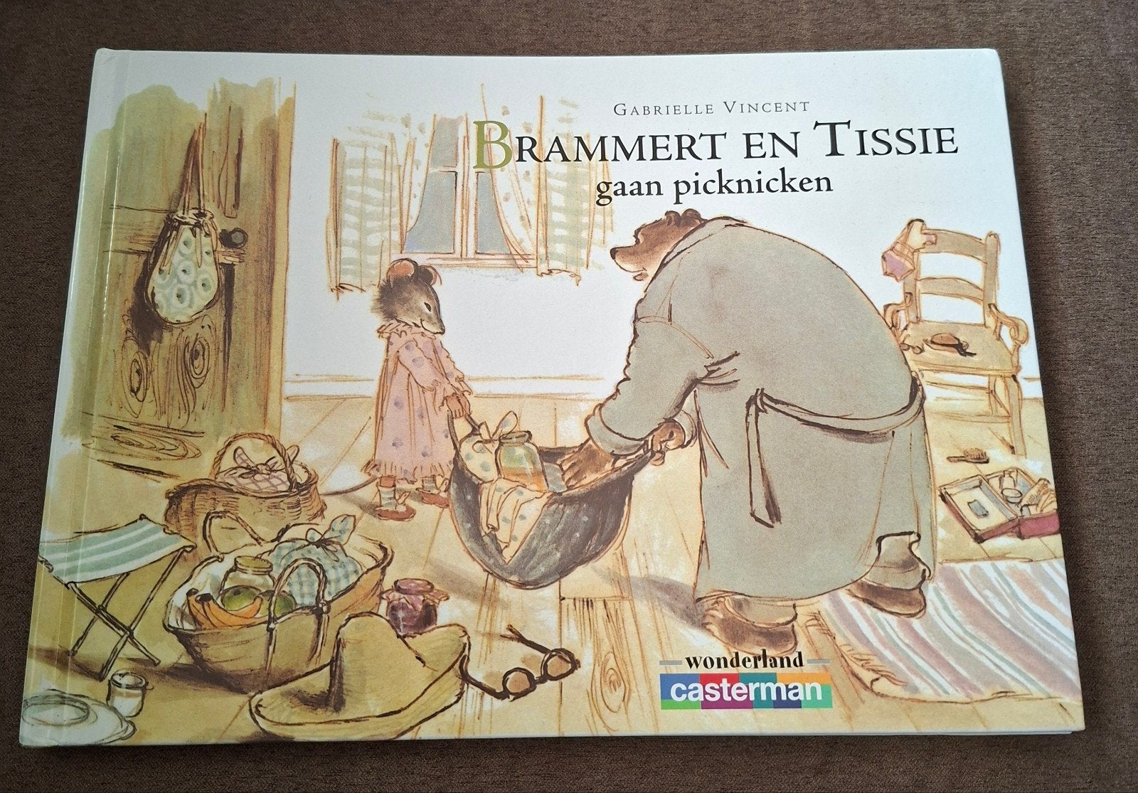 Brammert en Tissie gaan picknicken - Gabrielle Vincent, Ophalen of Verzenden, Gelezen, Gabrielle Vincent, 3 tot 4 jaar